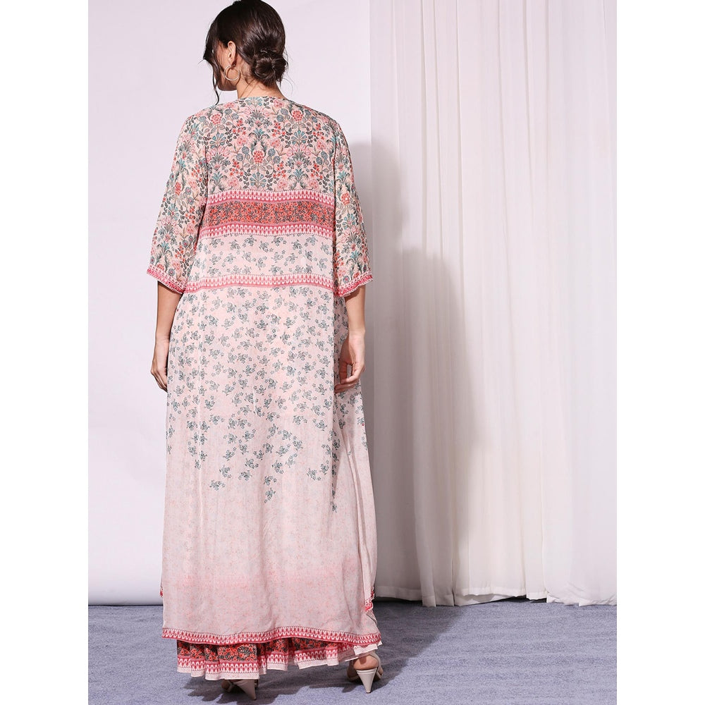 Soup By Sougat Paul Pink Sharara - Set of 3