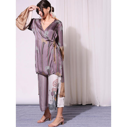 Soup By Sougat Paul Multi Colour Pant (Set of 2)