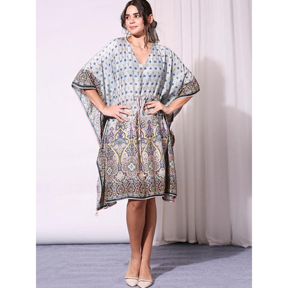 Soup By Sougat Paul Blue Kaftan
