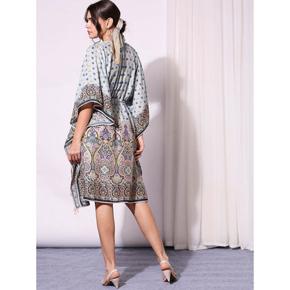 Soup By Sougat Paul Blue Kaftan