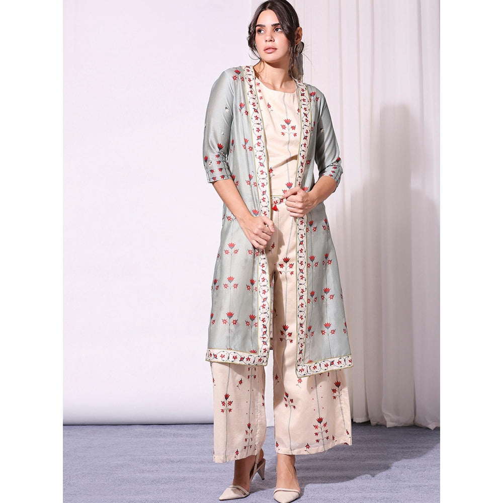 Soup By Sougat Paul Multi Colour Pant (Set of 3)