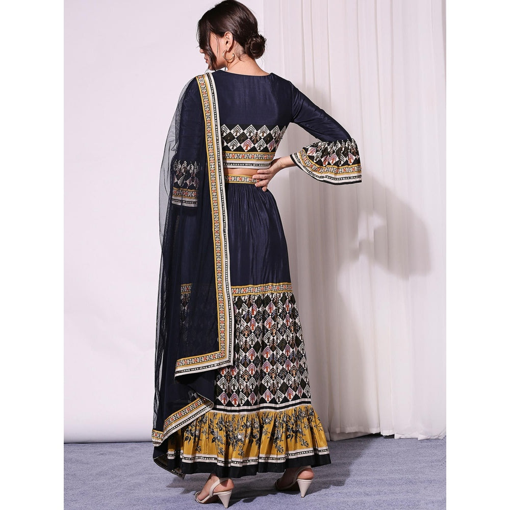 Soup By Sougat Paul Multi Colour Skirt - Set of 3