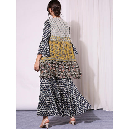 Soup By Sougat Paul Multi Colour Sharara - Set of 3