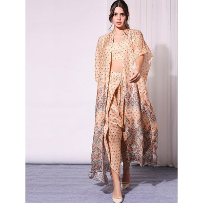 Soup By Sougat Paul Peach Dhoti - Set of 3