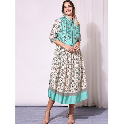 Soup By Sougat Paul Multi Colour Dress (Set of 2)