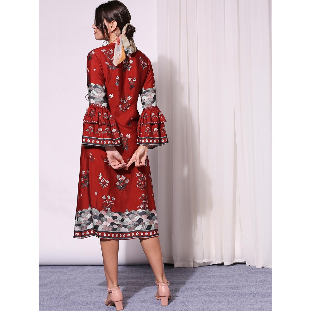 Soup By Sougat Paul Multi Colour Dress