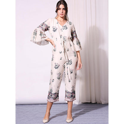 Soup By Sougat Paul Off White Jumpsuit