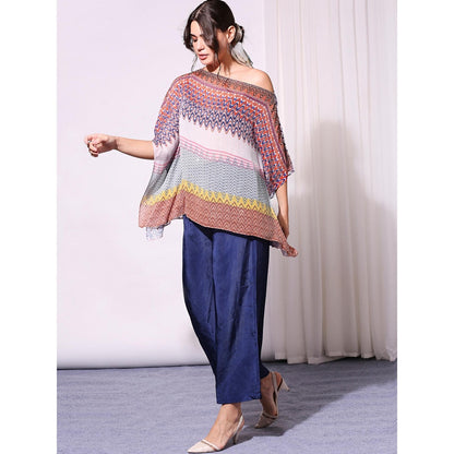 Soup By Sougat Paul Multi Colour Pant Set - Set of 2