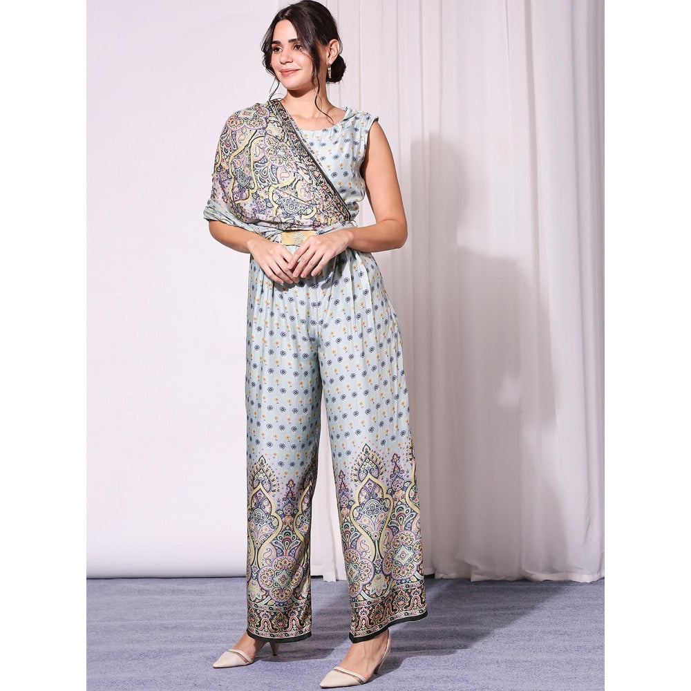 Soup By Sougat Paul Blue Jumpsuit