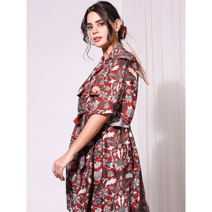 Soup By Sougat Paul Multi Colour Pant Set - Set of 2