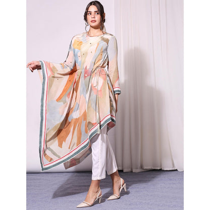 Soup By Sougat Paul Multi Colour Pant Set - Set of 2