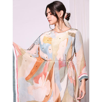 Soup By Sougat Paul Multi Colour Pant Set - Set of 2