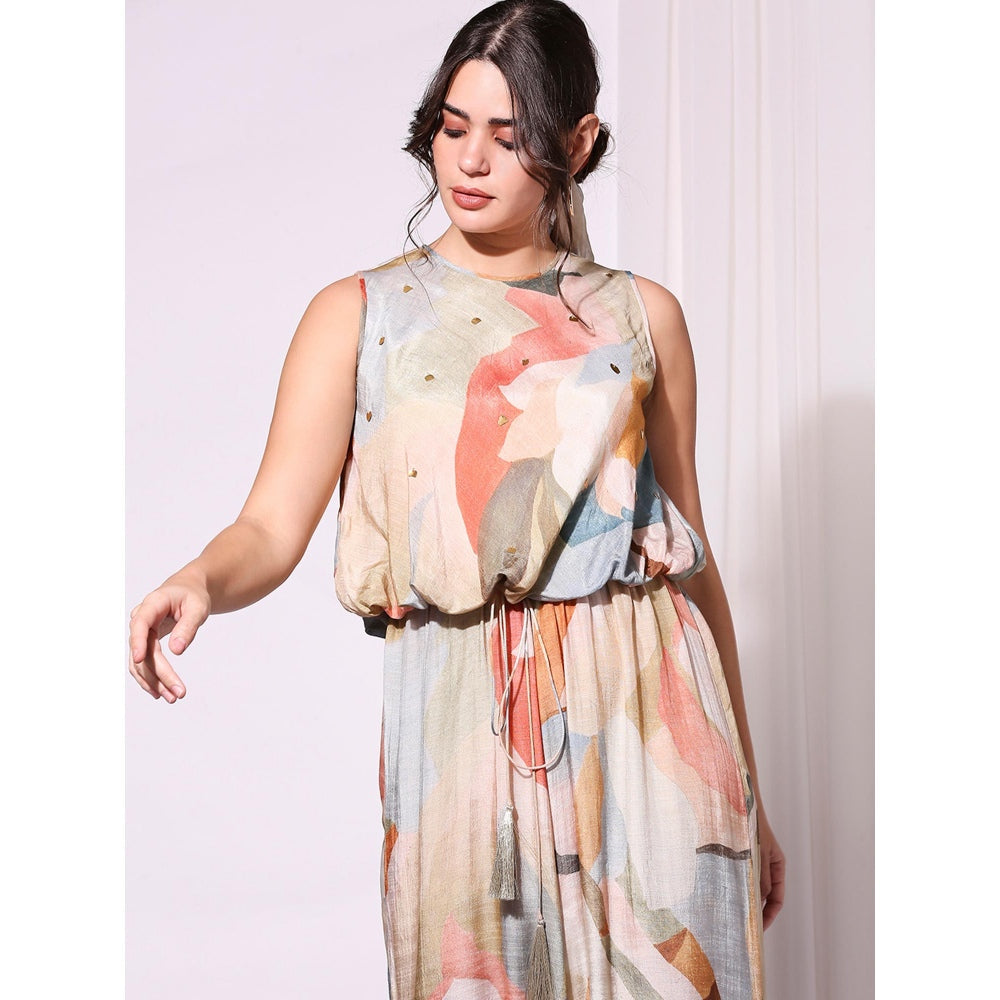 Soup By Sougat Paul Multi Colour Jumpsuit