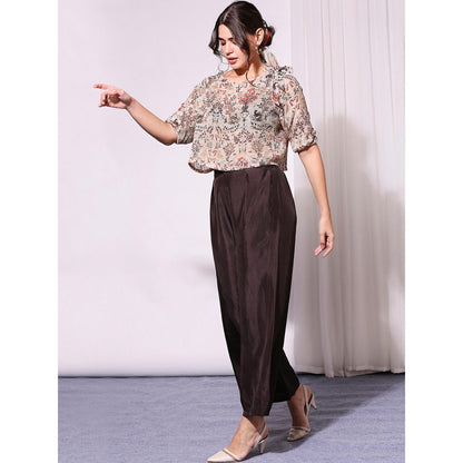 Soup By Sougat Paul Multi Colour Pant Set -Set of 2