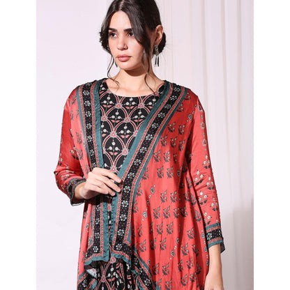 Soup By Sougat Paul Multi Colour Jumpsuit (Set of 2)