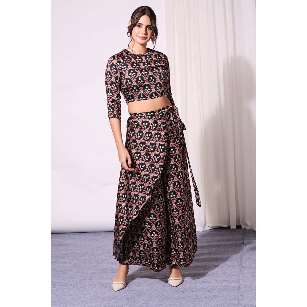 Soup By Sougat Paul Multi Colour Pant Set - Set of 2