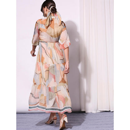 Soup By Sougat Paul Multi Colour Dress (Set of 2)