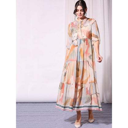 Soup By Sougat Paul Multi Colour Dress (Set of 2)