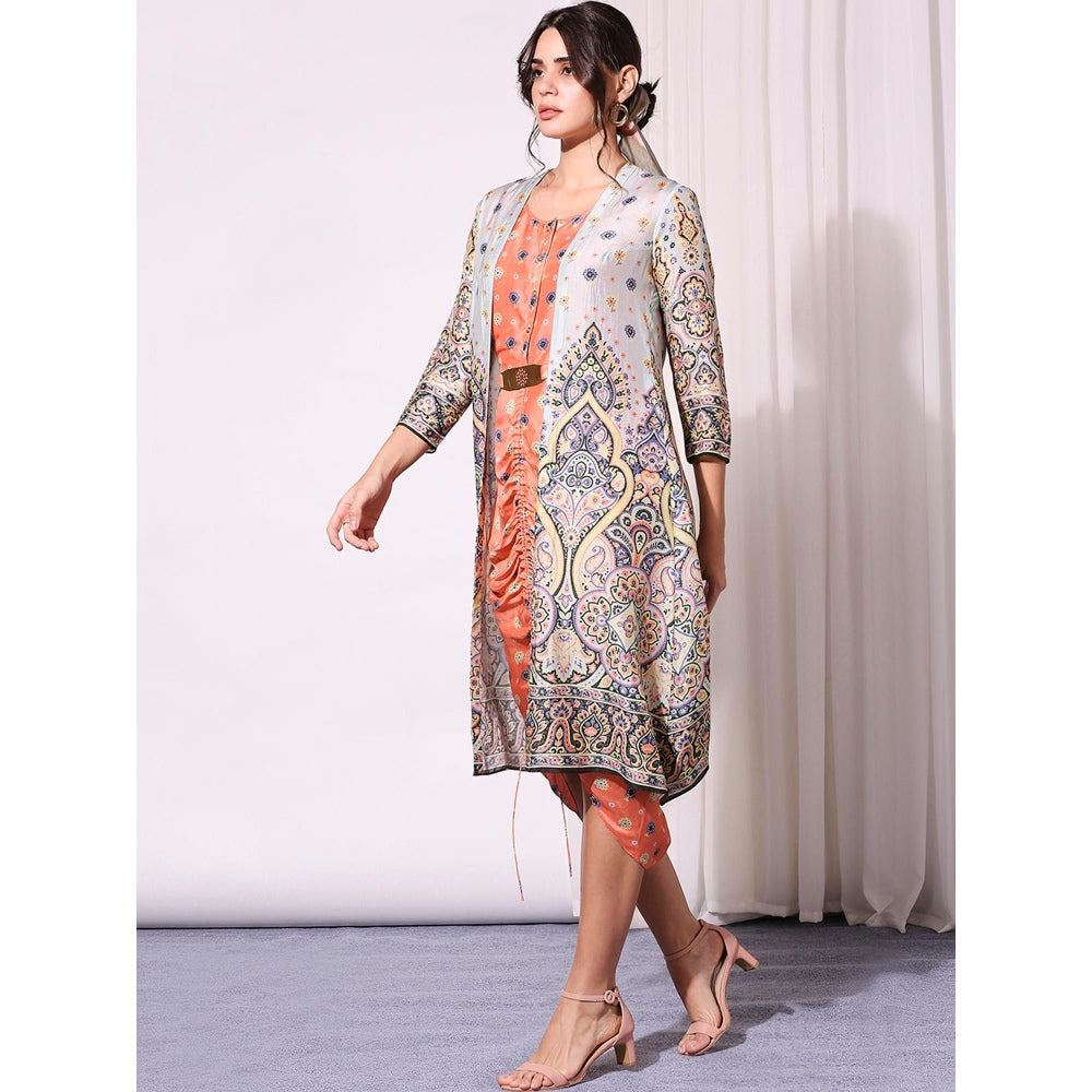 Soup By Sougat Paul Multi Colour Dress (Set of 2)