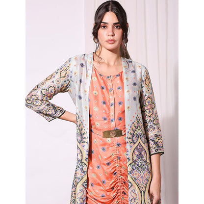 Soup By Sougat Paul Multi Colour Dress (Set of 2)