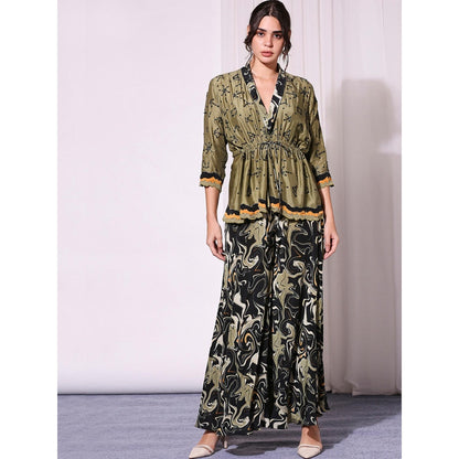 Soup By Sougat Paul Multi Colour Skirt (Set of 2)