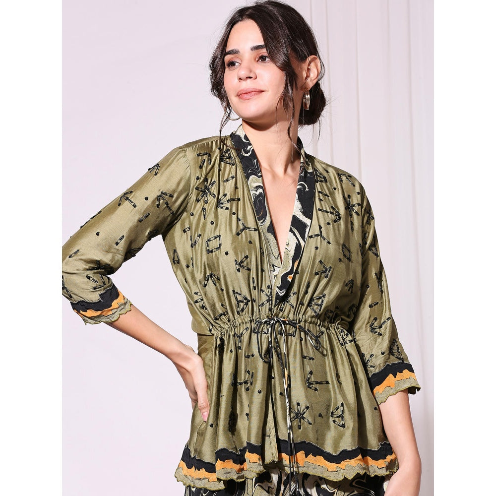 Soup By Sougat Paul Multi Colour Skirt (Set of 2)