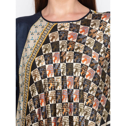 Soup by Sougat Paul Multicolor Printed Tunic With Palazzo (Set of 2)