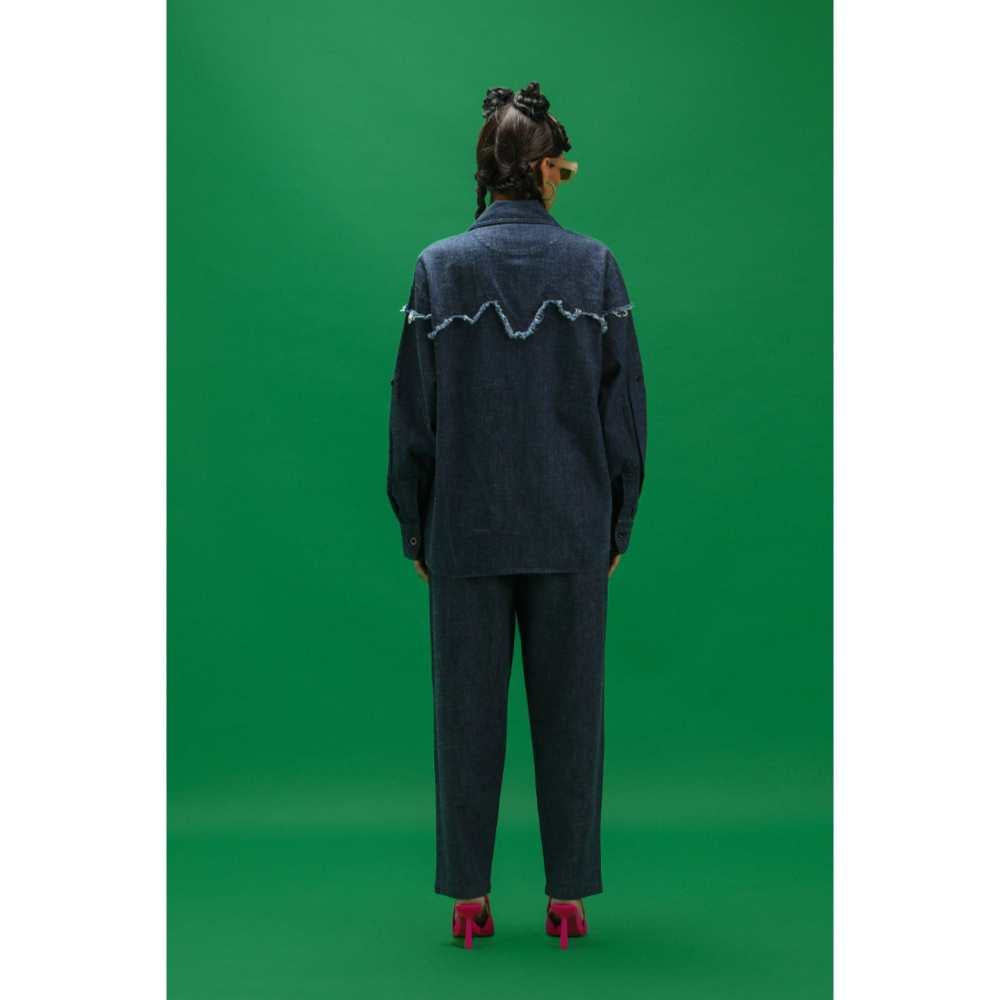 SPACE Tru Co Ord Set Blue Wing Teal (Set of 2)