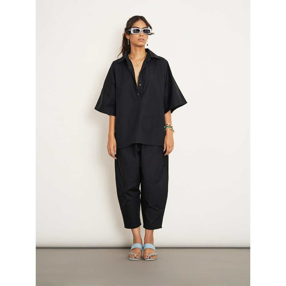 SPACE Ikigai Co Ord Set Black (Set of 2)