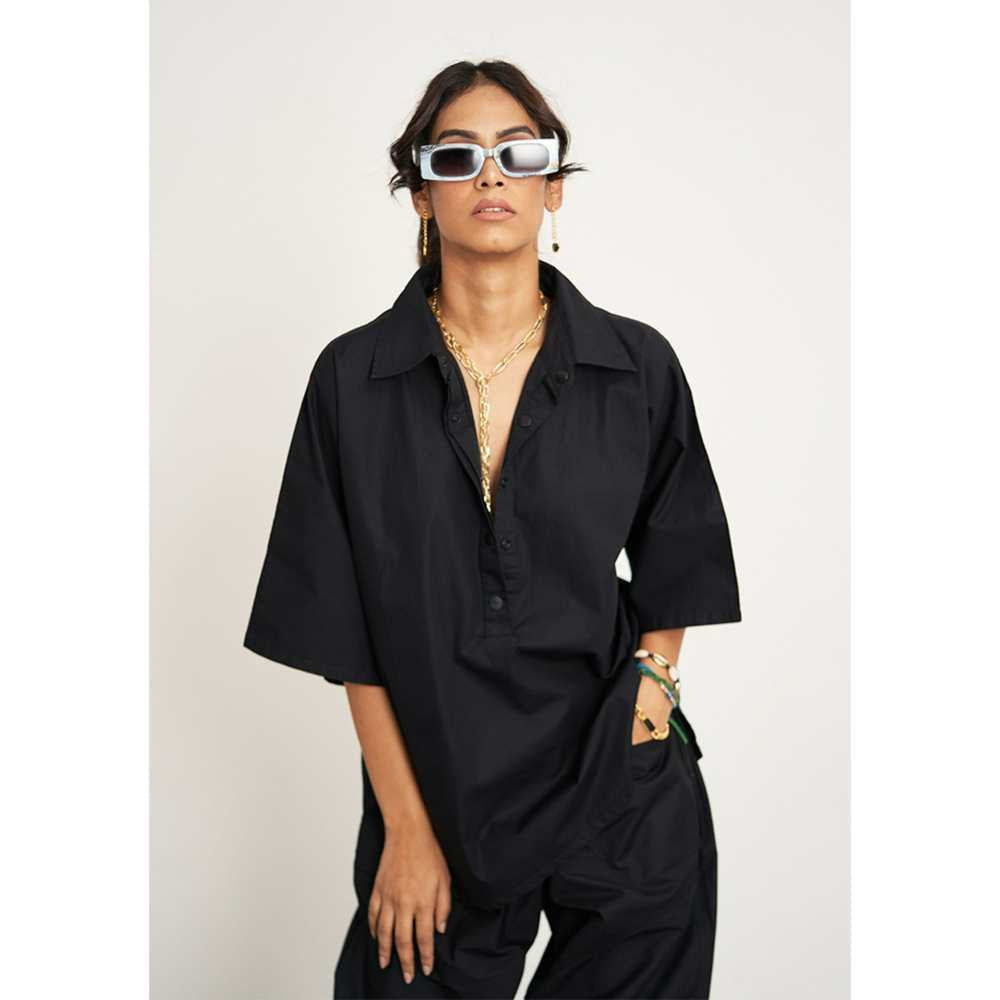 SPACE Ikigai Co Ord Set Black (Set of 2)