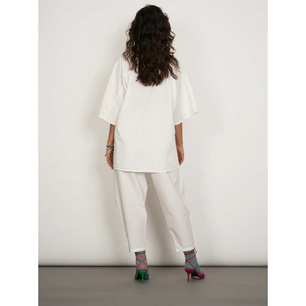 SPACE Ikigai Co Ord Set White (Set of 2)