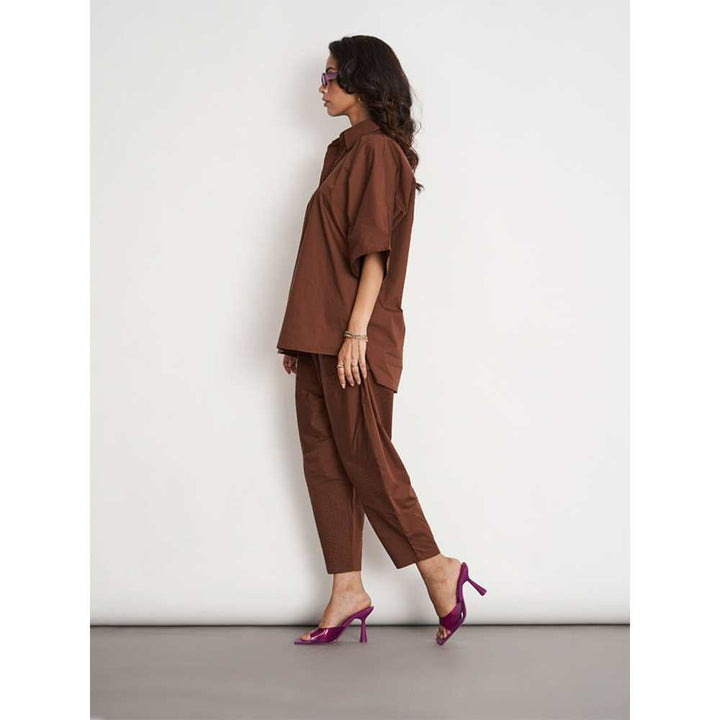 SPACE Ikigai Co Ord Set Downtown Brown (Set of 2)