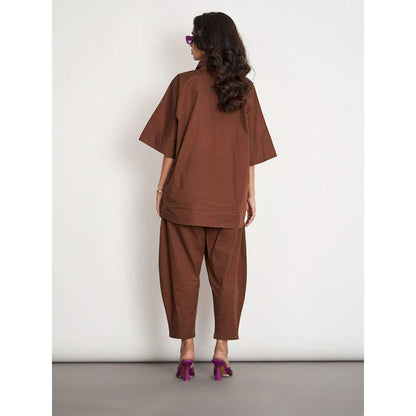 SPACE Ikigai Co Ord Set Downtown Brown (Set of 2)