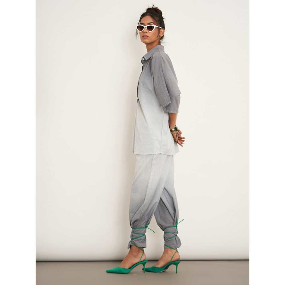 SPACE Tsuki Co Ord Set Wan Grey (Set of 2)