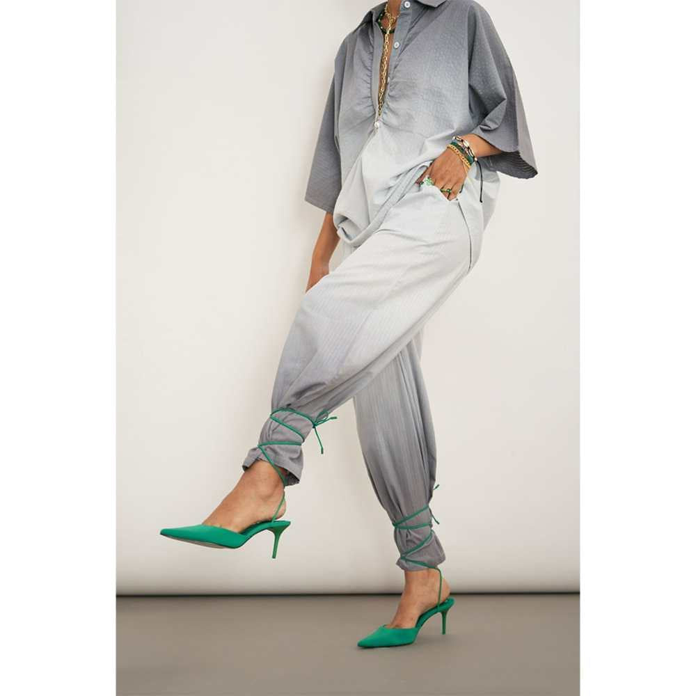 SPACE Tsuki Co Ord Set Wan Grey (Set of 2)