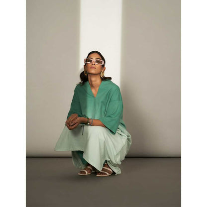 SPACE Thia Kimono Co Ord Set (Set of 2)