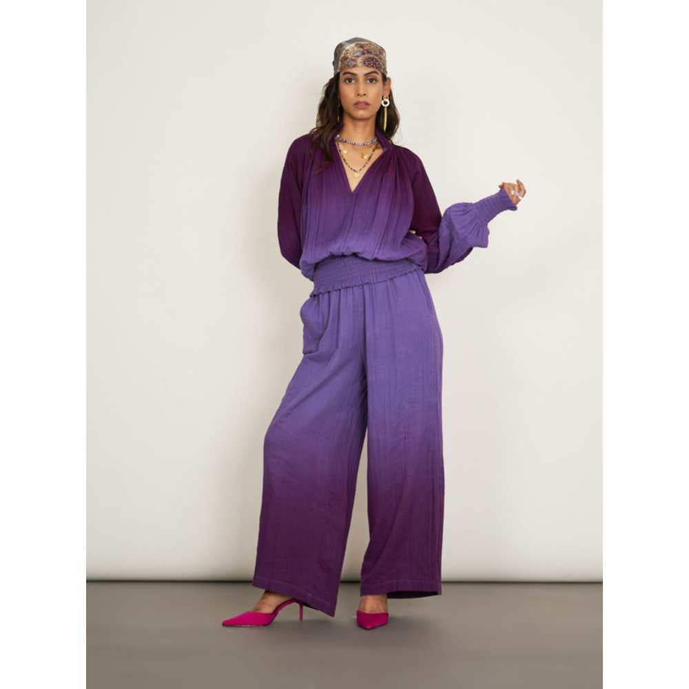 SPACE Peri Peri Co Ord Set Ultra Violet (Set of 2)
