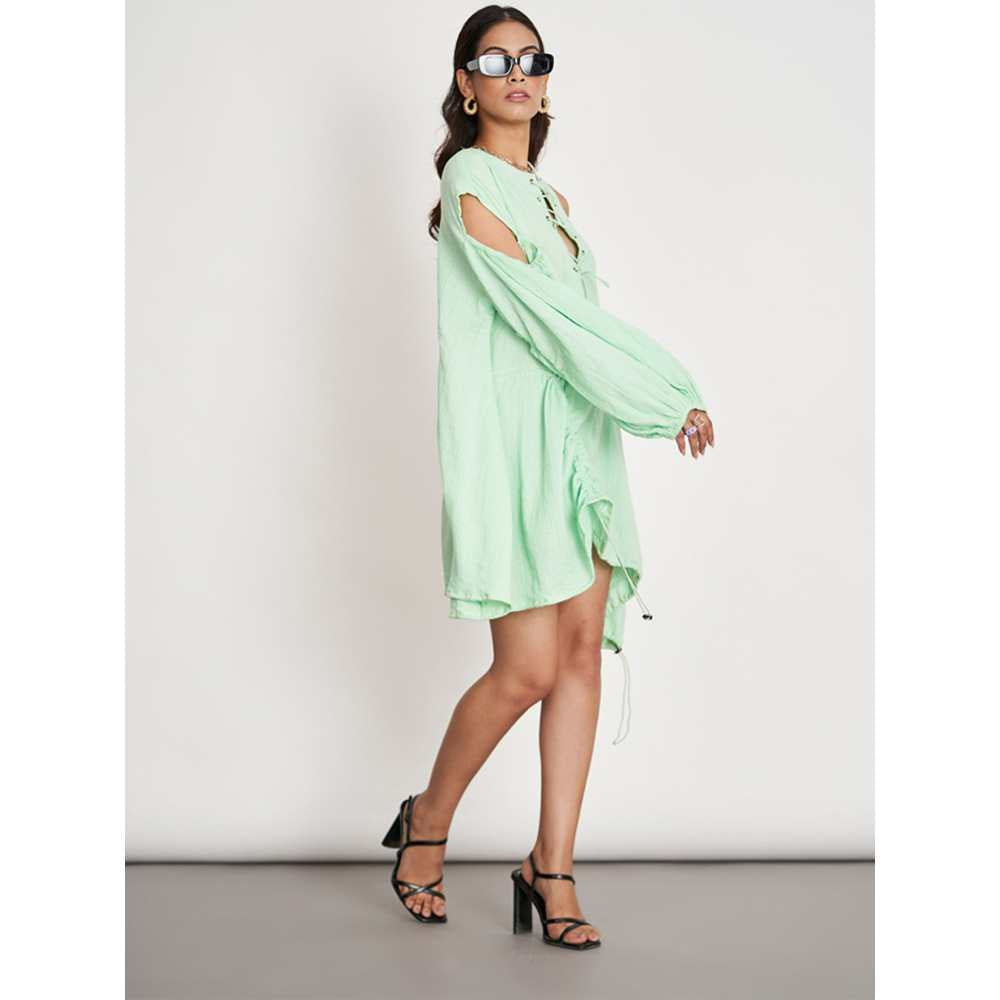 SPACE Kinza Sun Dress Mint