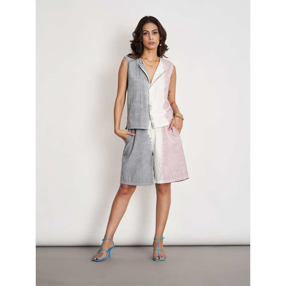 SPACE Ketti Co Ord Set White (Set of 2)