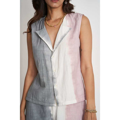 SPACE Ketti Co Ord Set White (Set of 2)