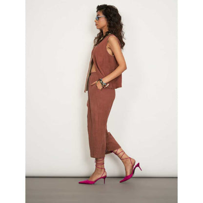 SPACE Sabi Co Ord Set Rustic Brown (Set of 2)