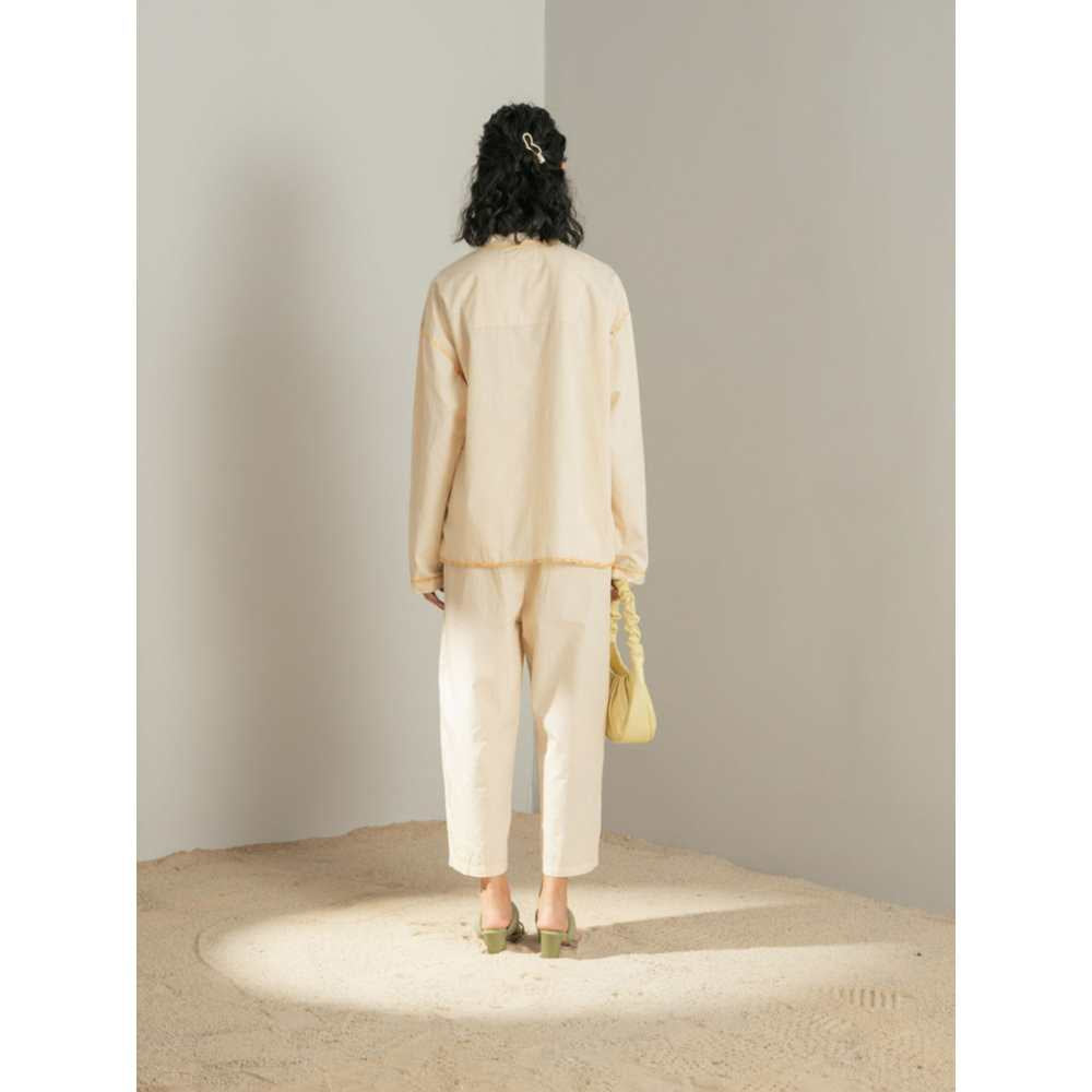 SPACE Samsara Co Ord Set Ecru (Set of 2)