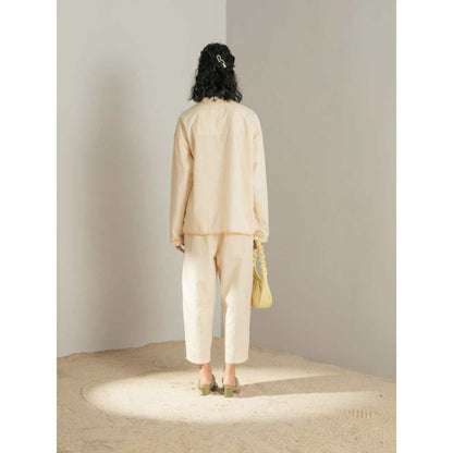 SPACE Samsara Co Ord Set Ecru (Set of 2)