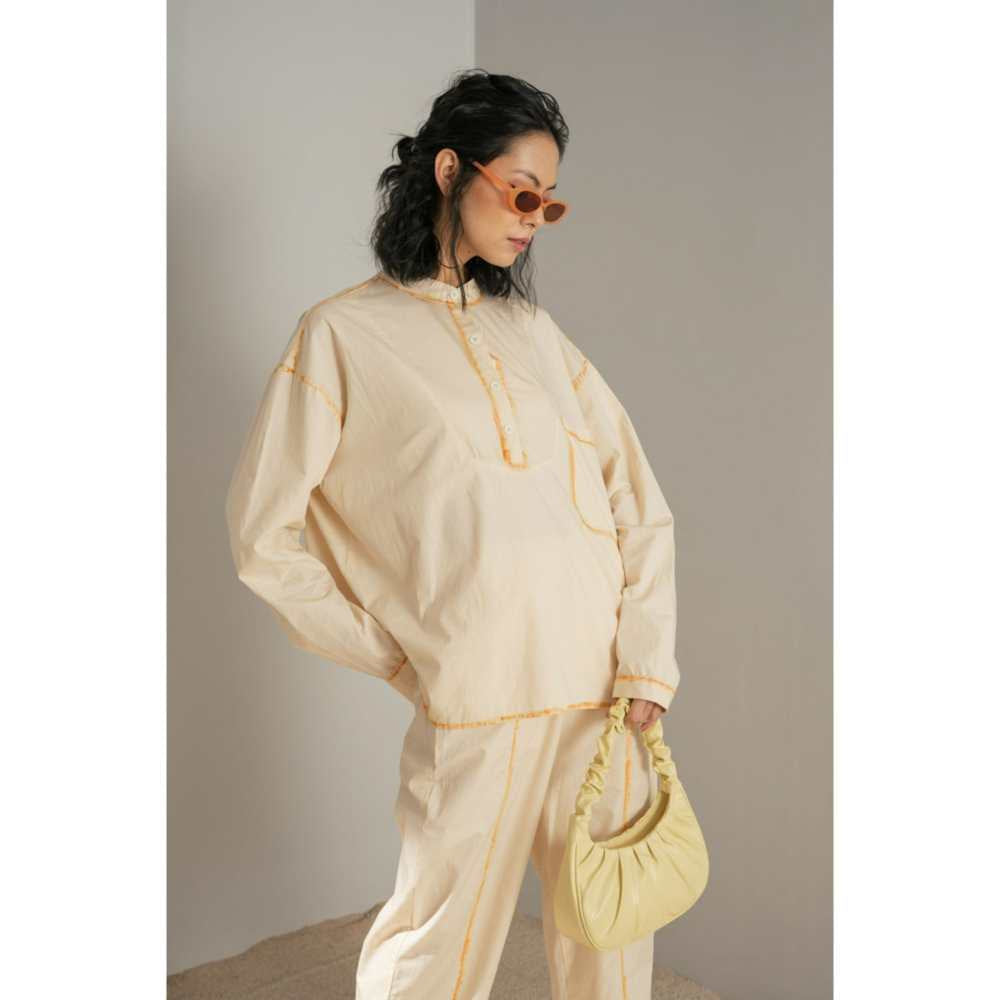 SPACE Samsara Co Ord Set Ecru (Set of 2)