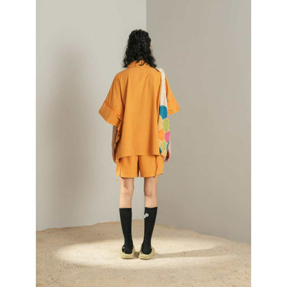 SPACE Yemir Kimono Co Ord Set Marmalade (Set of 2)