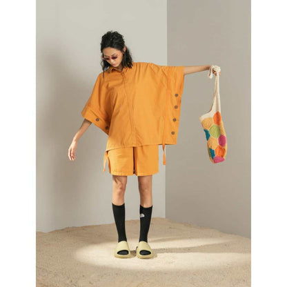 SPACE Yemir Kimono Co Ord Set Marmalade (Set of 2)
