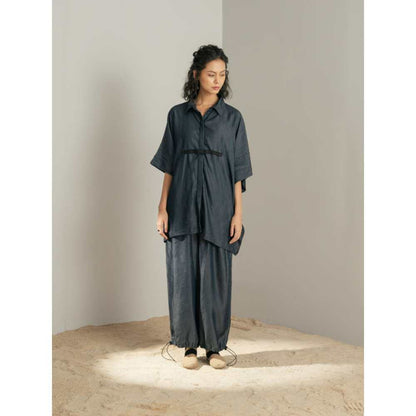 SPACE Tae Tae Co Ord Set Dark Denim (Set of 2)