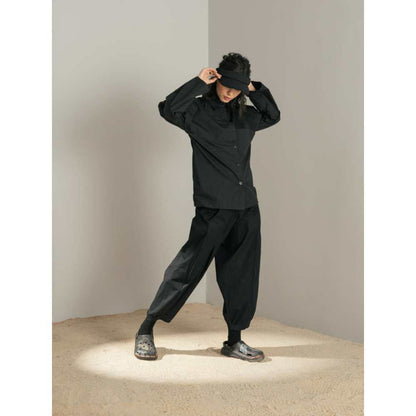 SPACE Vergo Co Ord Set Black (Set of 2)
