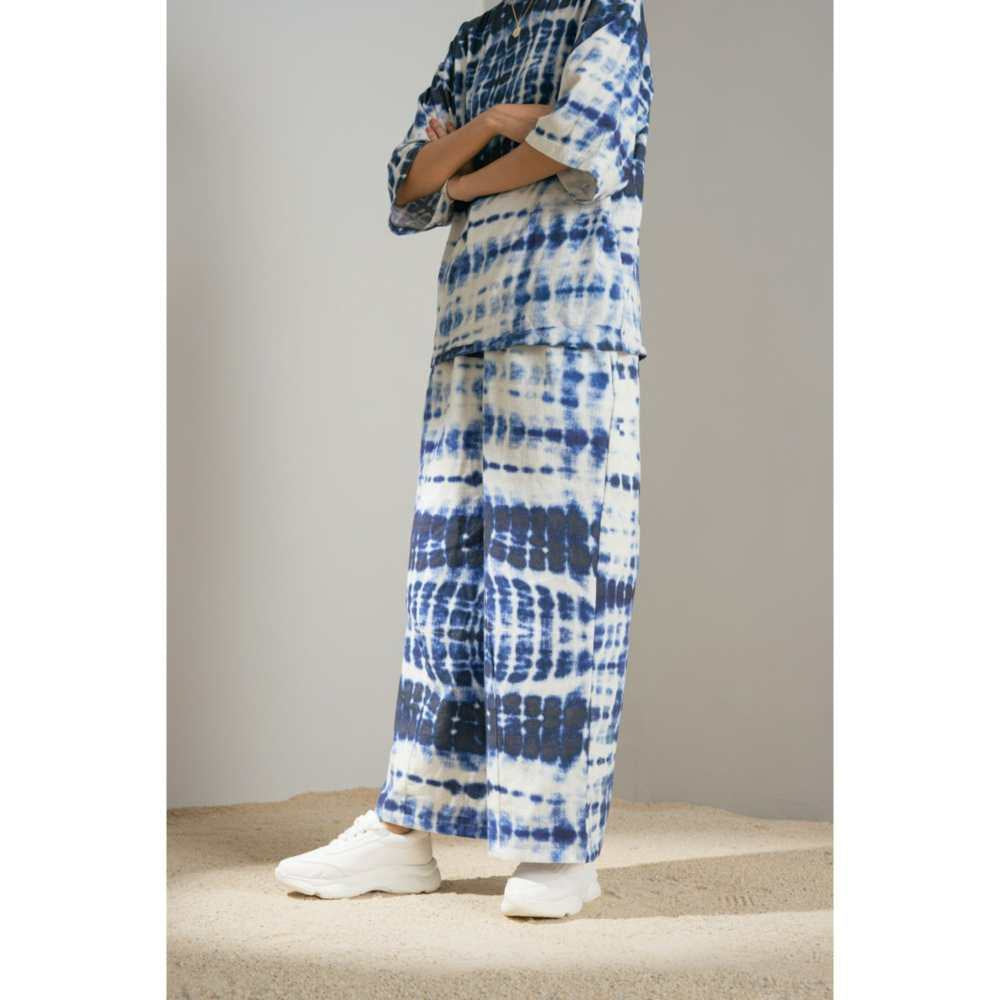 SPACE Da Vinci Co Ord Set Blue (Set of 2)