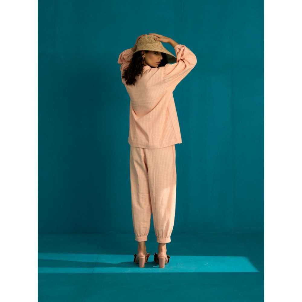 SPACE Unagi Co Ord Set Peach (Set of 2)